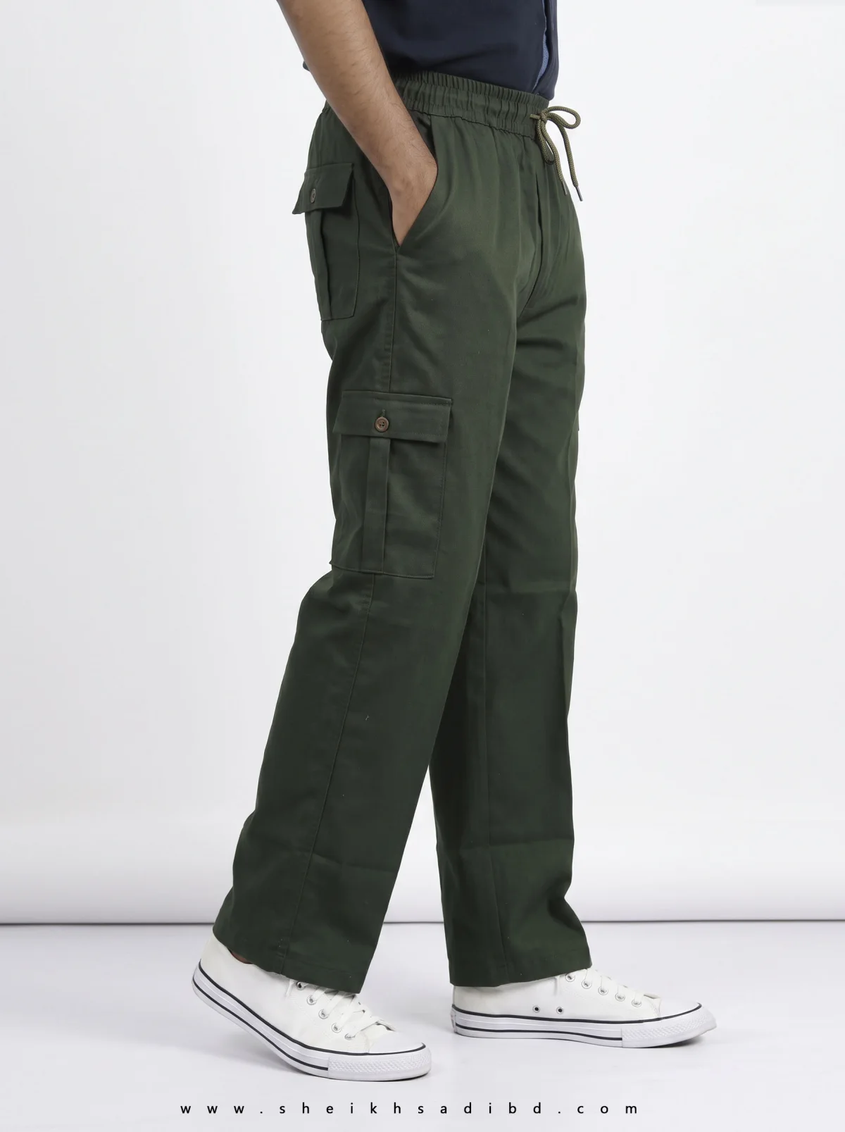 Premium Cotton Casual Three Quarter