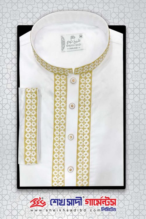 Premium Quality Embroidery Panjabi
