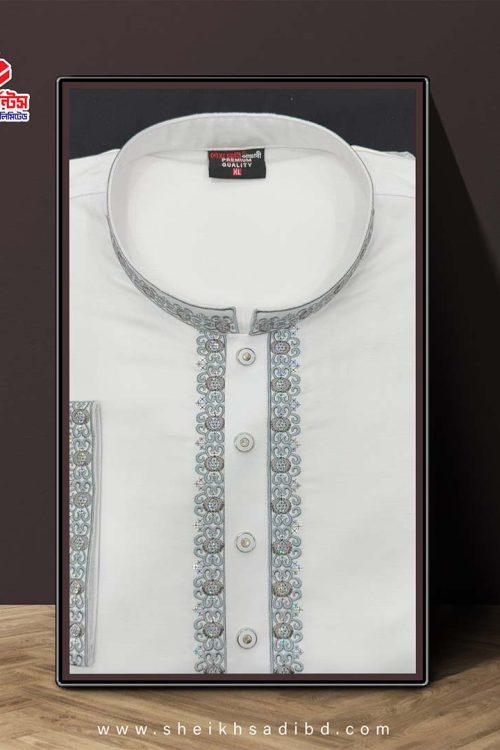 Premium Quality Embroidery Panjabi
