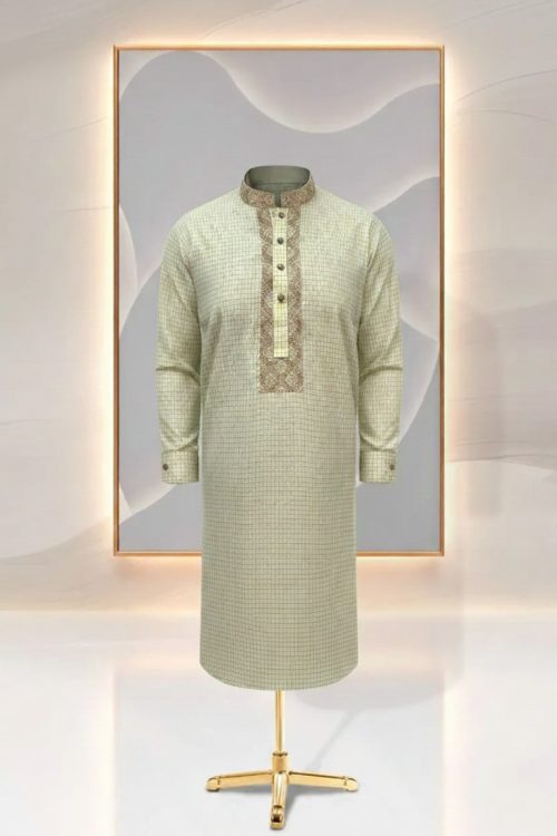 premium quality embroidery panjabi